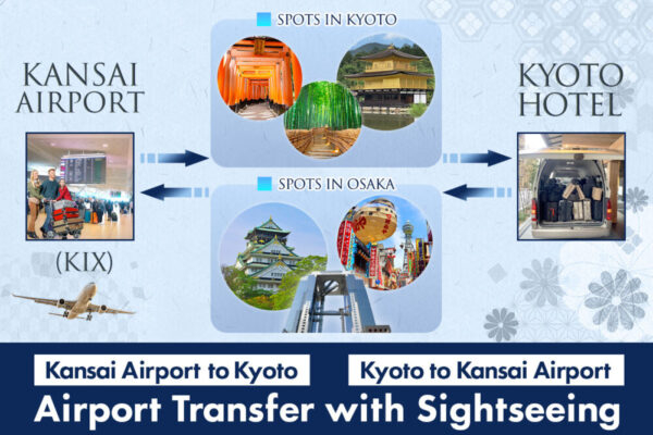 Kansai Airport and Kyoto City Transfer with Sightseeing