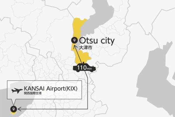 Kansai Airport Transfer from/to Otsu city